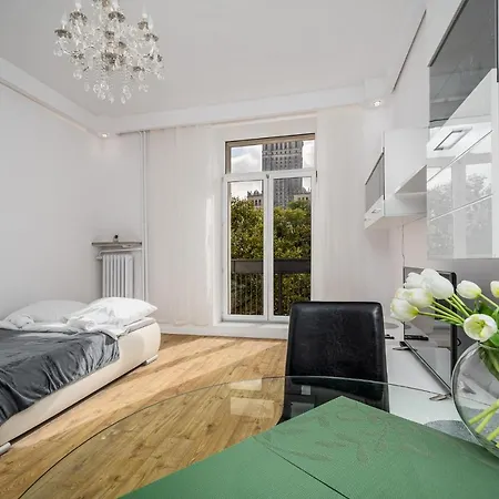 Lägenhet Apart D&k Apartament Z Widokiem Na Palac Kultury I Nauki